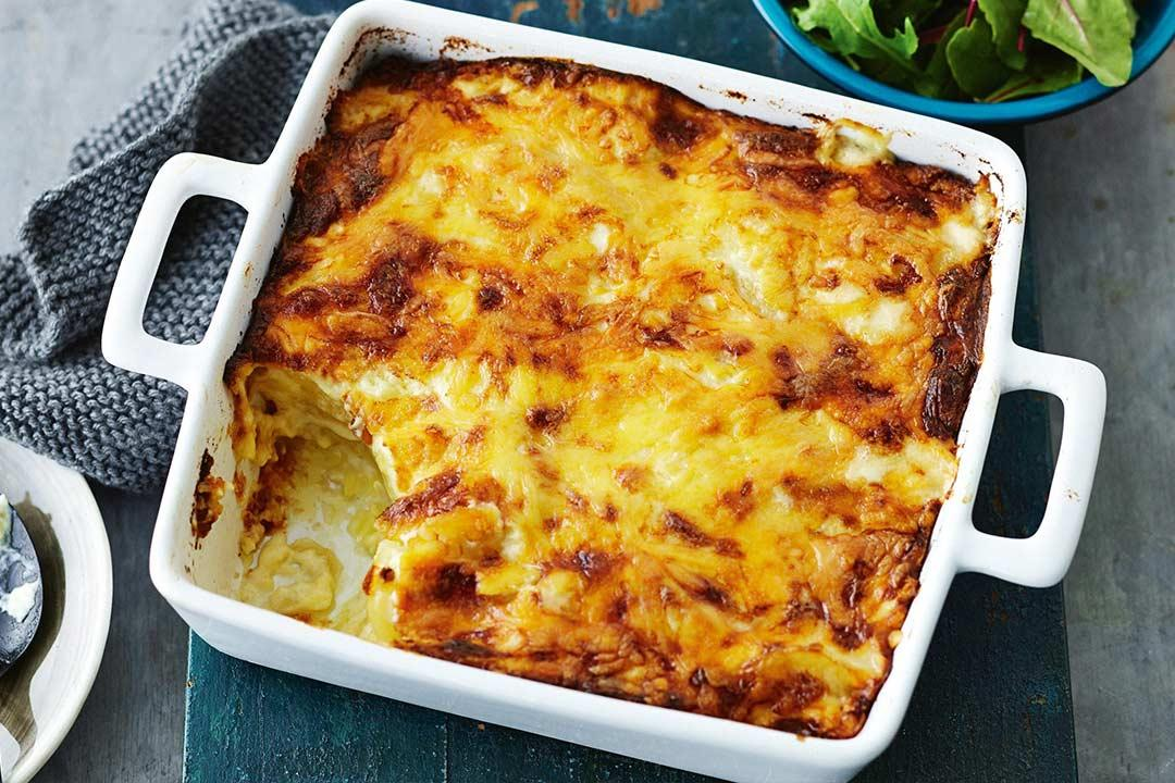 افكار فطور رمضان:وصفة صينية البطاطس بالدجاج والجبن اللذيذة