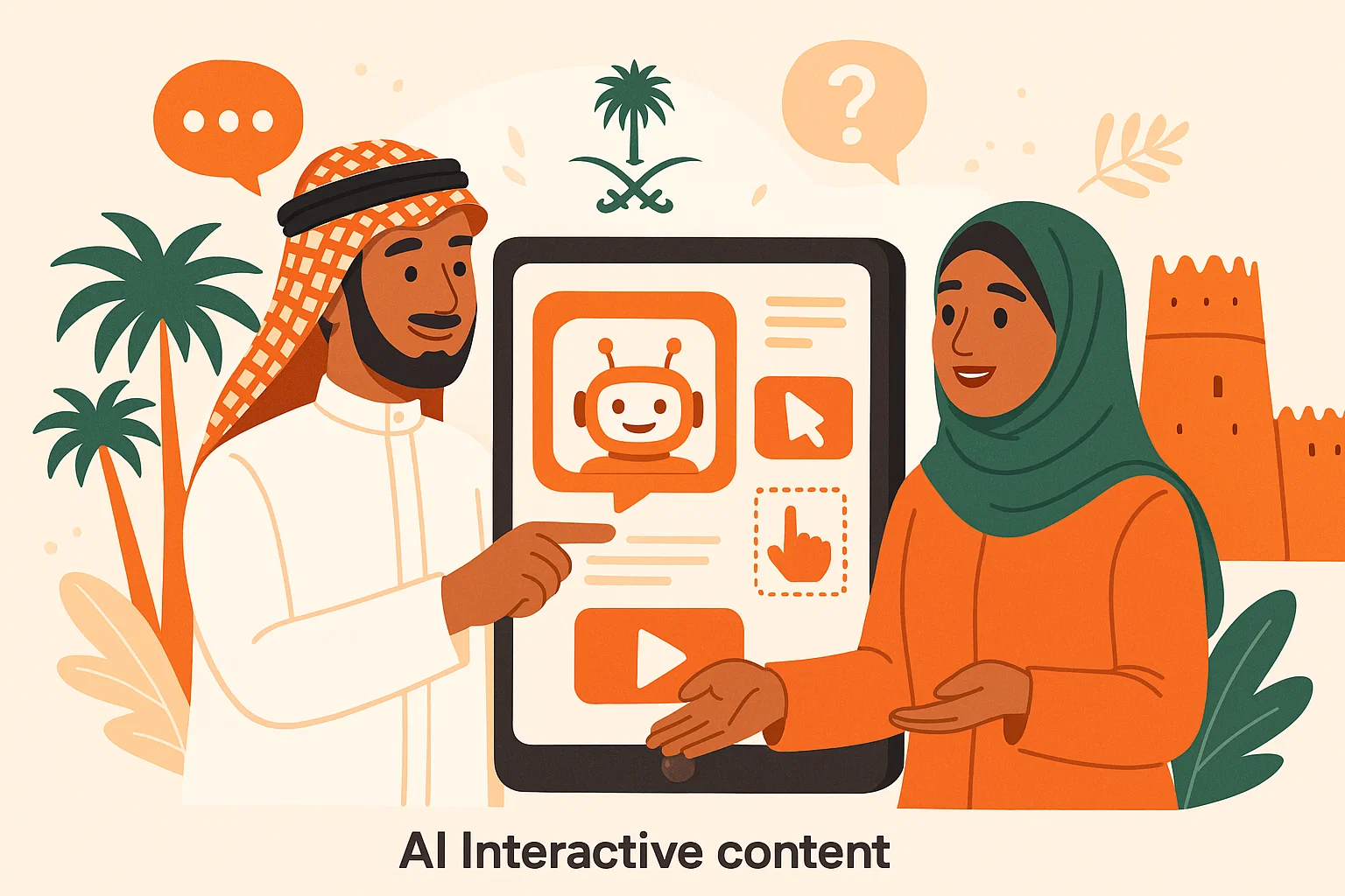 ما هو المحتوى التفاعلي القائم على الذكاء الاصطناعي؟ وأمثلة من شركات كبرى