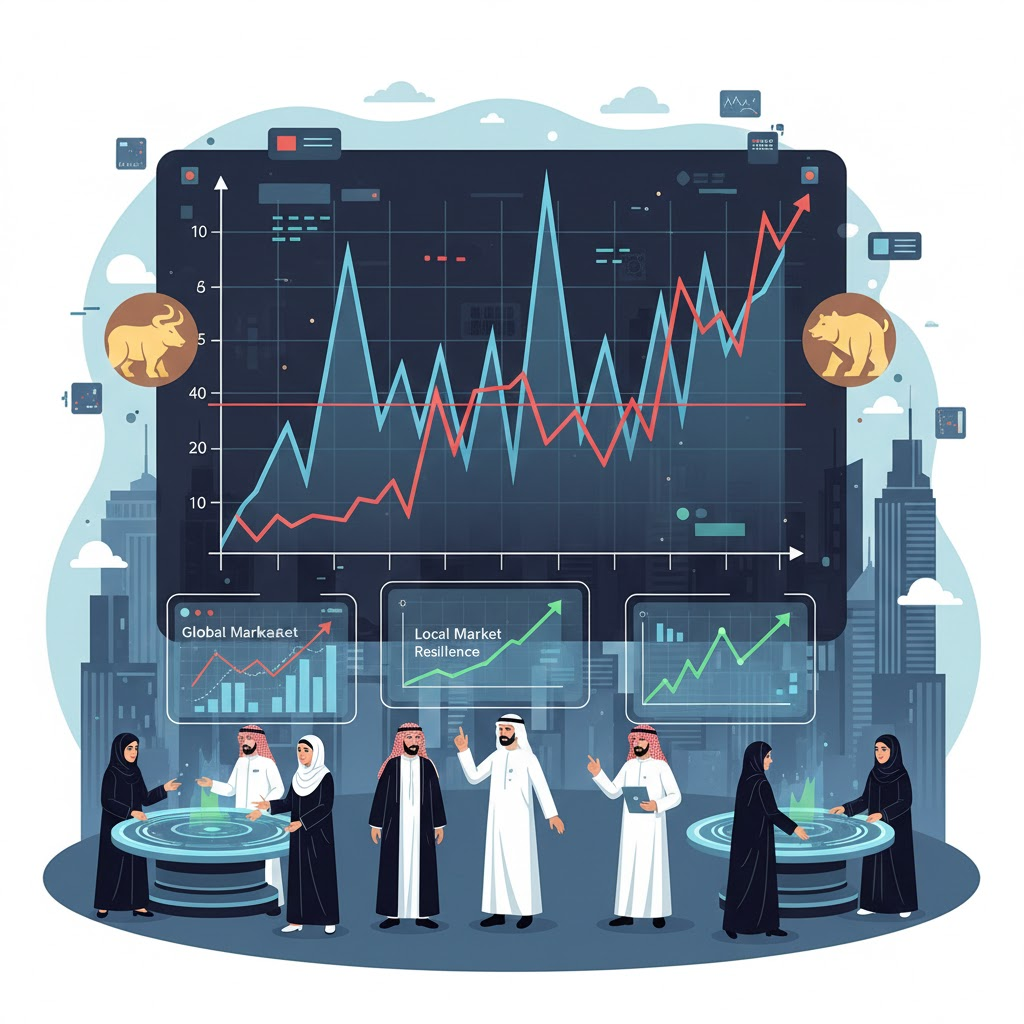 سوق الأسهم في 2025: تقلبات عالمية واختبار لمرونة الأسواق المحلية