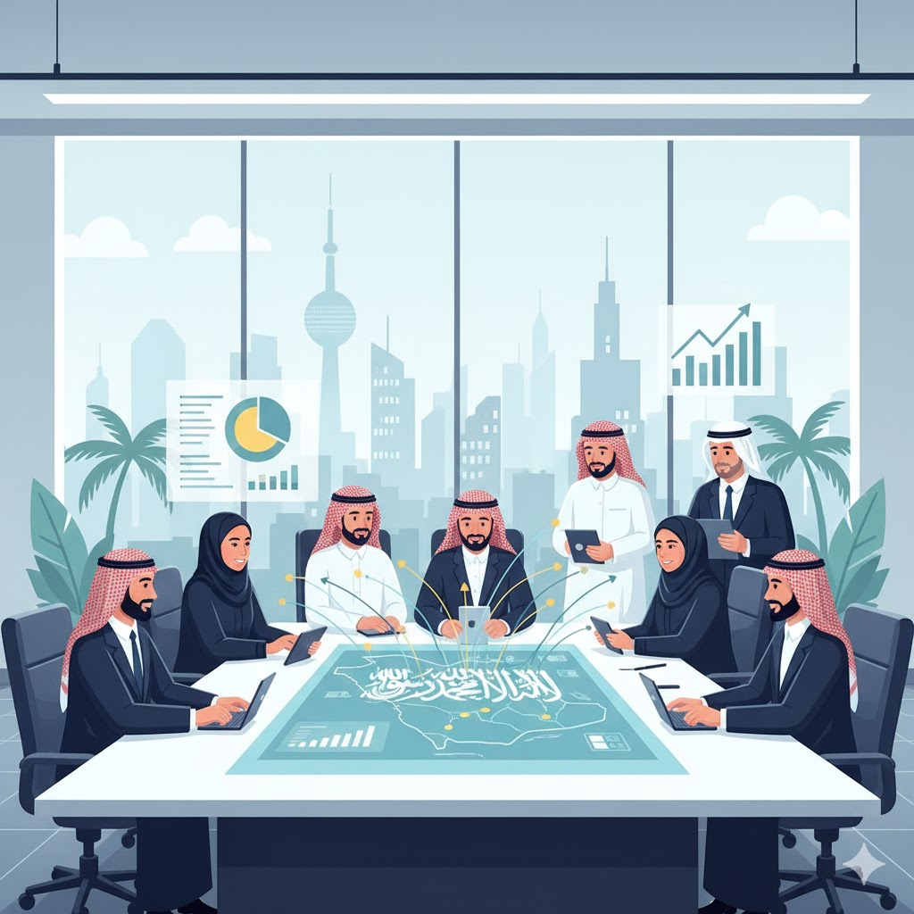 إعداد خطط التوسع والنمو للشركات في السعودية