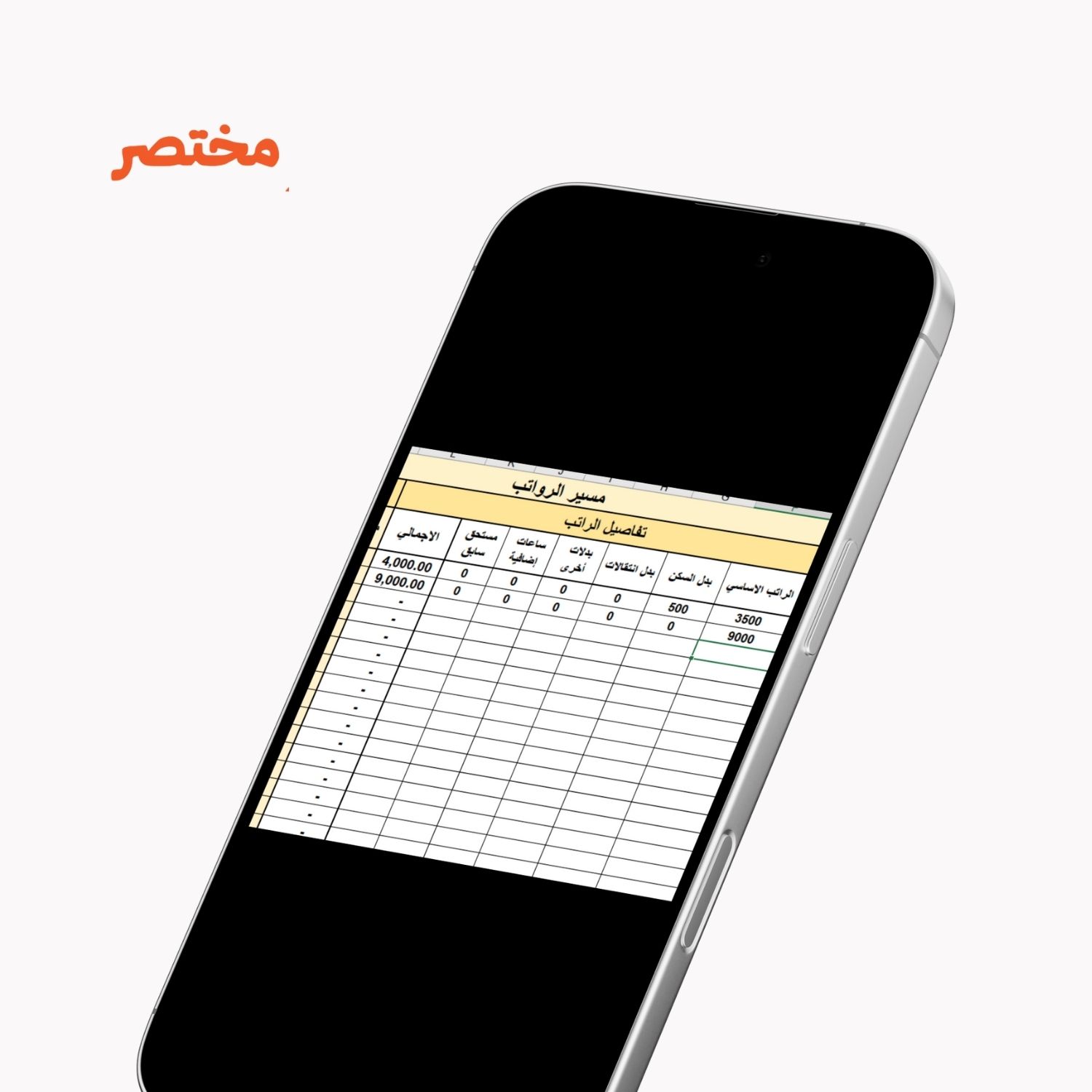 مسير رواتب الموظفين